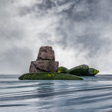 zucchini island 1 Photography titled "zucchini island 1" by Gaspard De Gouges, Original Artwork, Digital Photography