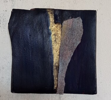 绘画 标题为“De sable et d'or” 由Valérie De Laubrière, 原创艺术品, 颜料