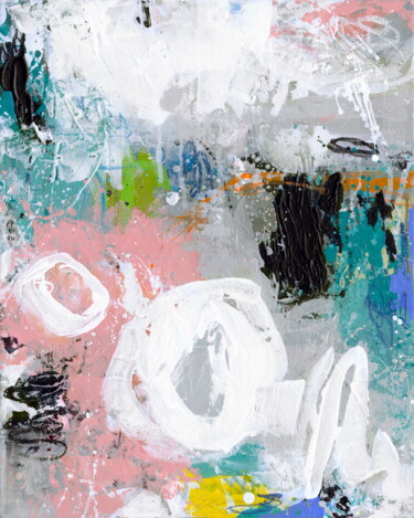 Painting titled "The Coral Reefs I" by Tetiana Mokrik, Original Artwork, Acrylic