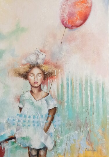 Light-heartedness Painting titled "Light-heartedness" by Sveta Makarenko, Original Artwork, Oil