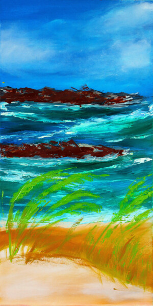 Painting seascape Картина под названием "Painting seascape" - Tetiana Surshko (SurshkoArt), Подлинное произведение искусства, Масло