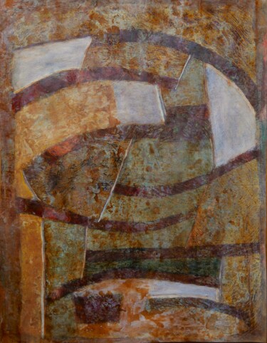 Peinture intitulée "Tisiphone" par Philippe Casaubon, Œuvre d'art originale, Huile