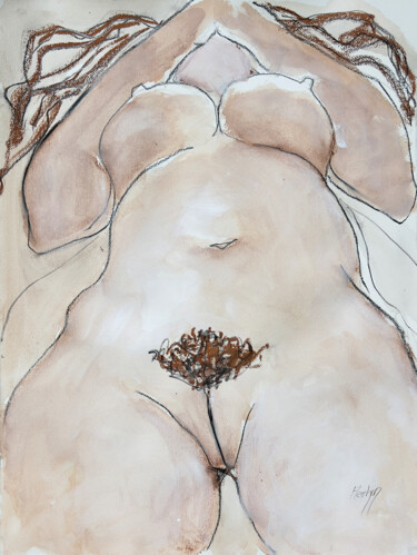 Anonyme III Drawing titled "Anonyme III" by Stewart Fletcher, Original Artwork, Pastel