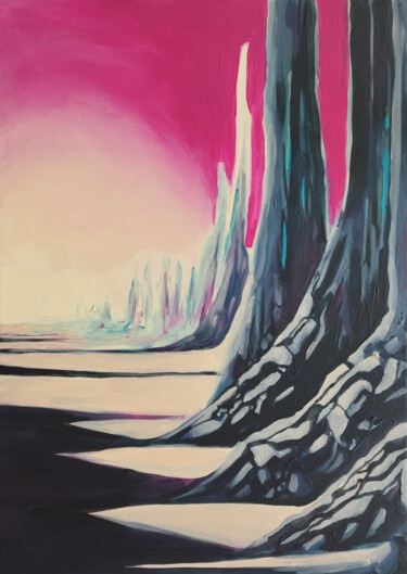 "Patronage II" başlıklı Tablo Olga Forna tarafından, Orijinal sanat, Akrilik