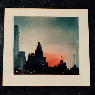 Arte digital titulada "New york polaroid 1" por Svetlana Lebedeva, Obra de arte original, Trabajo Digital 2D