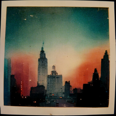 Arte digital titulada "New york polaroid 4" por Svetlana Lebedeva, Obra de arte original, Trabajo Digital 2D