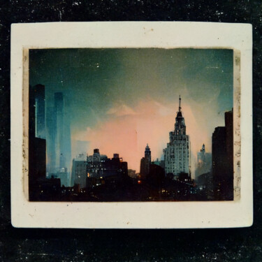 Arte digital titulada "New york polaroid 5" por Svetlana Lebedeva, Obra de arte original, Trabajo Digital 2D