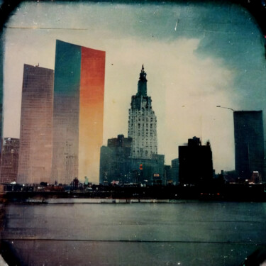 Arte digital titulada "New york polaroid 7" por Svetlana Lebedeva, Obra de arte original, Trabajo Digital 2D