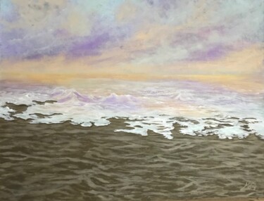 Schilderij getiteld "Pastel dream" door Alicia Lopez, Origineel Kunstwerk, Acryl
