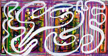 图画 标题为“Je sais que” 由Catb, 原创艺术品, 标记