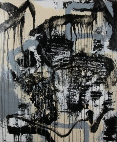 "L'aigle" de la série "Le Monde des Ombres" Peinture intitulée ""L'aigle" de la sér…" par Marie-Paule Nesséré Allaert, Œuvre d'art originale, Acrylique Monté sur Châssi…