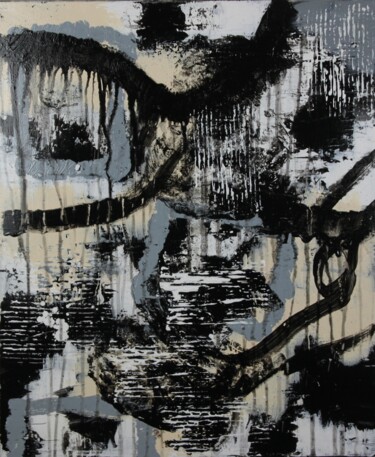Peinture intitulée ""L'autre Moi" de la…" par Marie-Paule Nesséré Allaert, Œuvre d'art originale, Acrylique Monté sur Châssi…