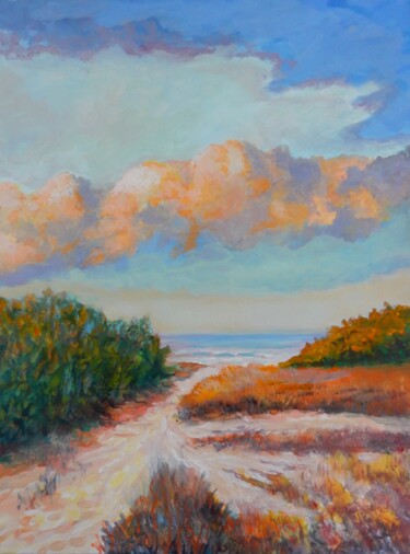 Peinture intitulée "Dune Walk" par Joy Parks Coats, Œuvre d'art originale, Acrylique Monté sur Châssis en bois