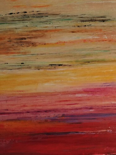 Peinture intitulée "Z73" par Herve Megaides, Œuvre d'art originale, Huile
