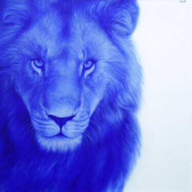 Peinture intitulée "Sa Majesté" par Isabelle Lebret, Œuvre d'art originale, Acrylique