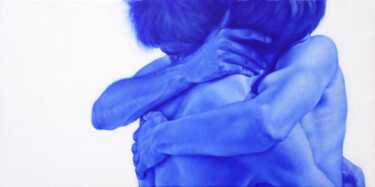 Peinture intitulée "Toi et Moi" par Isabelle Lebret, Œuvre d'art originale, Huile