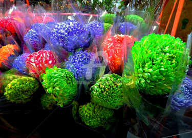 Hydrangea in Hong Kong Photographie intitulée "Hydrangea in Hong K…" par Clement Tsang, Œuvre d'art originale, Photographie numérique