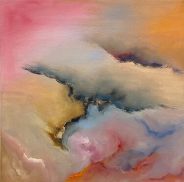 SATISFACTION — ABSTRACT ART WITH OPTIMISTIC POSITIVE ENERGY 绘画 标题为“SATISFACTION — ABST…” 由Ildar Minnegalimov (exesalle), 原创艺术品, 油