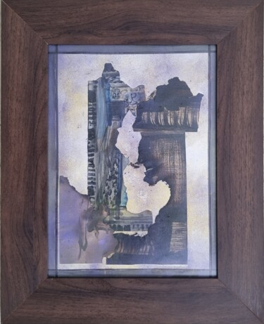 Collages titled "the stone" by Bellasartes Caldas Novas, Original Artwork, Acrylic