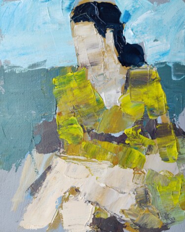 Painting titled "Calm" by Joseph Mahon, Original Artwork, Acrylic