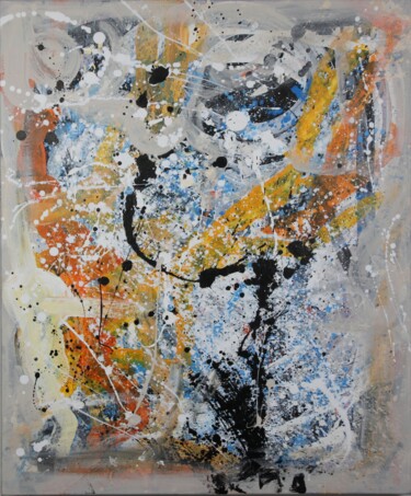 Peinture intitulée "Guise Sanson" par Marie-Paule Nesséré Allaert, Œuvre d'art originale, Acrylique Monté sur Châssis en bois