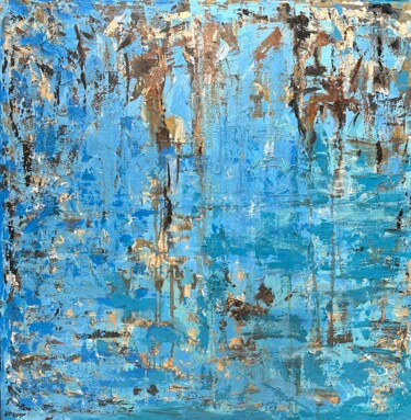 Painting titled "Solace" by Hala El Naggar, Original Artwork, Acrylic