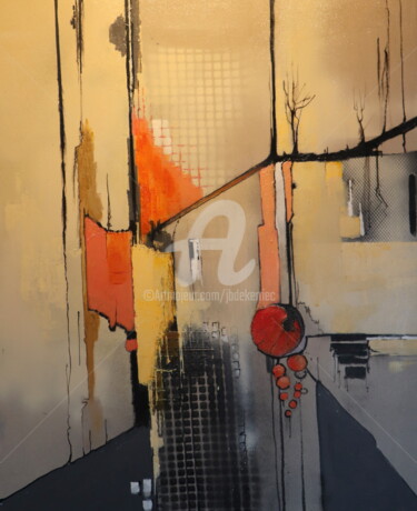 Peinture intitulée "Sans titre 3" par James Burgevin, Œuvre d'art originale, Acrylique