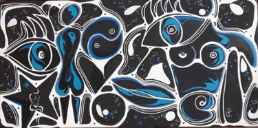 FRAGMENTS de FEMME Peinture intitulée "FRAGMENTS de FEMME" par Lucile Plancke Delassus, Œuvre d'art originale, Acrylique Monté sur Châssis en b…