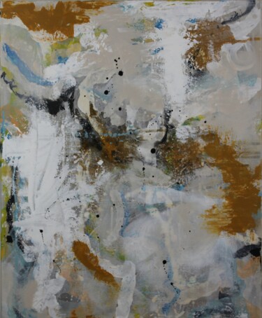 Tous ces chemins qui mènent à Rome! Peinture intitulée "Tous ces chemins qu…" par Marie-Paule Nesséré Allaert, Œuvre d'art originale, Acrylique Monté sur Châssi…
