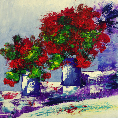 제목이 "Summer bouquet Pain…"인 미술작품 Tetiana Surshko (SurshkoArt)로, 원작, 기름
