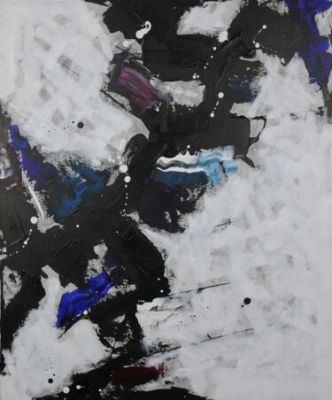 Peinture intitulée "Guido Bravo" par Marie-Paule Nesséré Allaert, Œuvre d'art originale, Acrylique Monté sur Châssis en bois