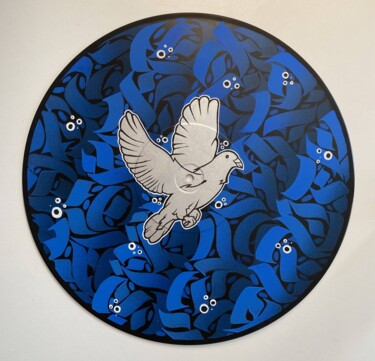Peinture intitulée ""Freedom"" par Monker, Œuvre d'art originale, Acrylique