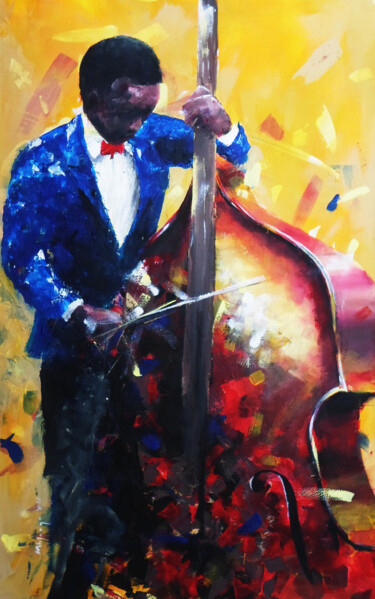 绘画 标题为“Classic Jazz” 由Mbongeni, 原创艺术品, 丙烯