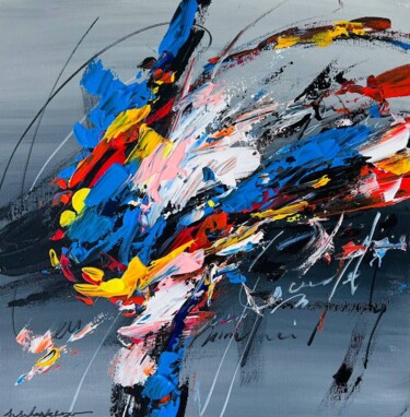 绘画 标题为“Solidarity” 由Sarah Saharkhiz, 原创艺术品, 丙烯