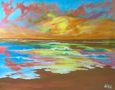 绘画 标题为“Seascape 339” 由Alicia Lopez, 原创艺术品, 丙烯