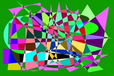 Arts numériques intitulée "La symphonie  d'arl…" par Gaudi .C, Œuvre d'art originale, Travail numérique 2D