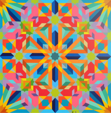 Painting titled "Welcome Spring" by Sayed Farid Alam, Original Artwork, Acrylic