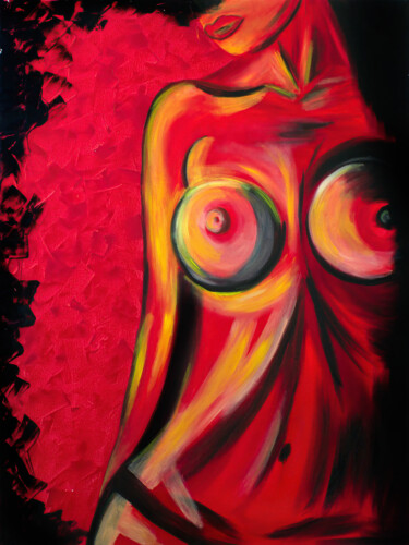 绘画 标题为“Nasty woman Painting” 由Tetiana Surshko (SurshkoArt), 原创艺术品, 油
