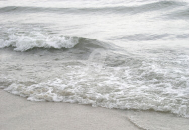 Photography titled "White waves of the…" by Diana Editoiu, Original Artwork, Digital Photography