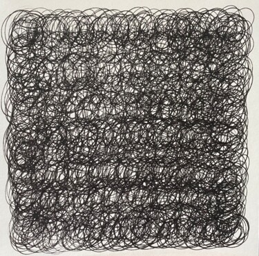 Dessin intitulée "Aléatoire 2" par Sophie Agogué, Œuvre d'art originale, Encre