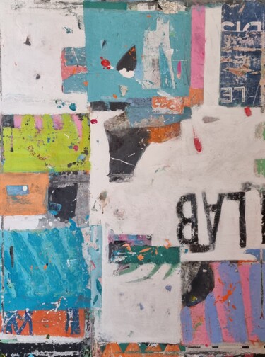 Sans titre N80 Painting titled "Sans titre N80" by Alban Fréneau, Original Artwork, Acrylic