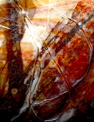 Digital Arts titled "Abstract Porcelain…" by Vincent Litoux, Original Artwork, Photo Montage