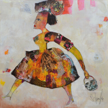 Painting titled "Cassis" by Valérie Depadova, Original Artwork, Acrylic