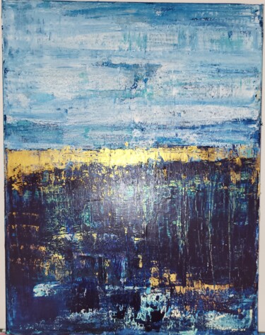 Peinture intitulée "Banyuls" par Alexandrine Boufflers, Œuvre d'art originale, Acrylique Monté sur Châssis en bois