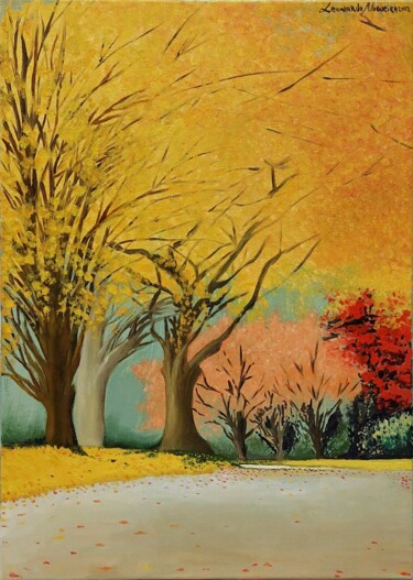 Primavera Painting titled "Primavera" by Leonardo Nogueira, Original Artwork, Oil
