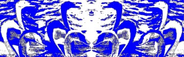 摄影 标题为“12 Swans 3k4” 由Ken Lerner, 原创艺术品, 数码摄影