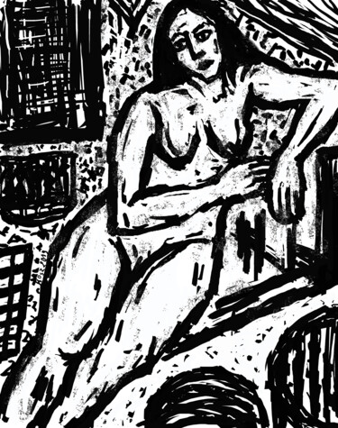 数字艺术 标题为“Uwierzyć...” 由Barbara Kosz, 原创艺术品, 数字油画