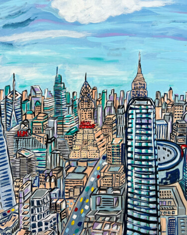 "View from The Edge" başlıklı Tablo Nezabyvaemo tarafından, Orijinal sanat, Akrilik