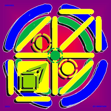 제목이 "ORGUEIL"인 디지털 아트 Etienne Frouin (E9 Inertion)로, 원작, 2D 디지털 작업