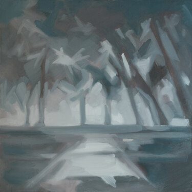 Pittura intitolato "The Longest Journey…" da Rafferoico, Opera d'arte originale, Olio